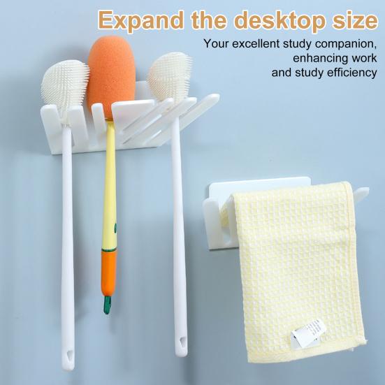 123Pcs Rack Install Refrigerator Organizer Strong Storage Utensils Hanger Hooks 1pc 525₽