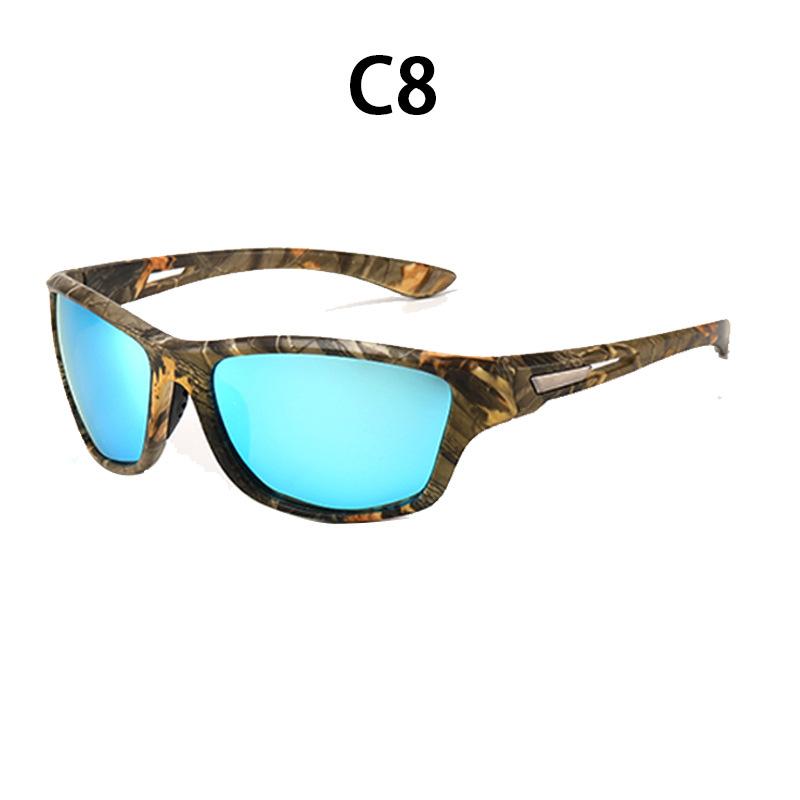 Men Women Polarized Sports Sunglasses with Rope UV400 Car Driving Shades Outdoor Eyeglasses Hiking Riding Goggle Shades Eyewear