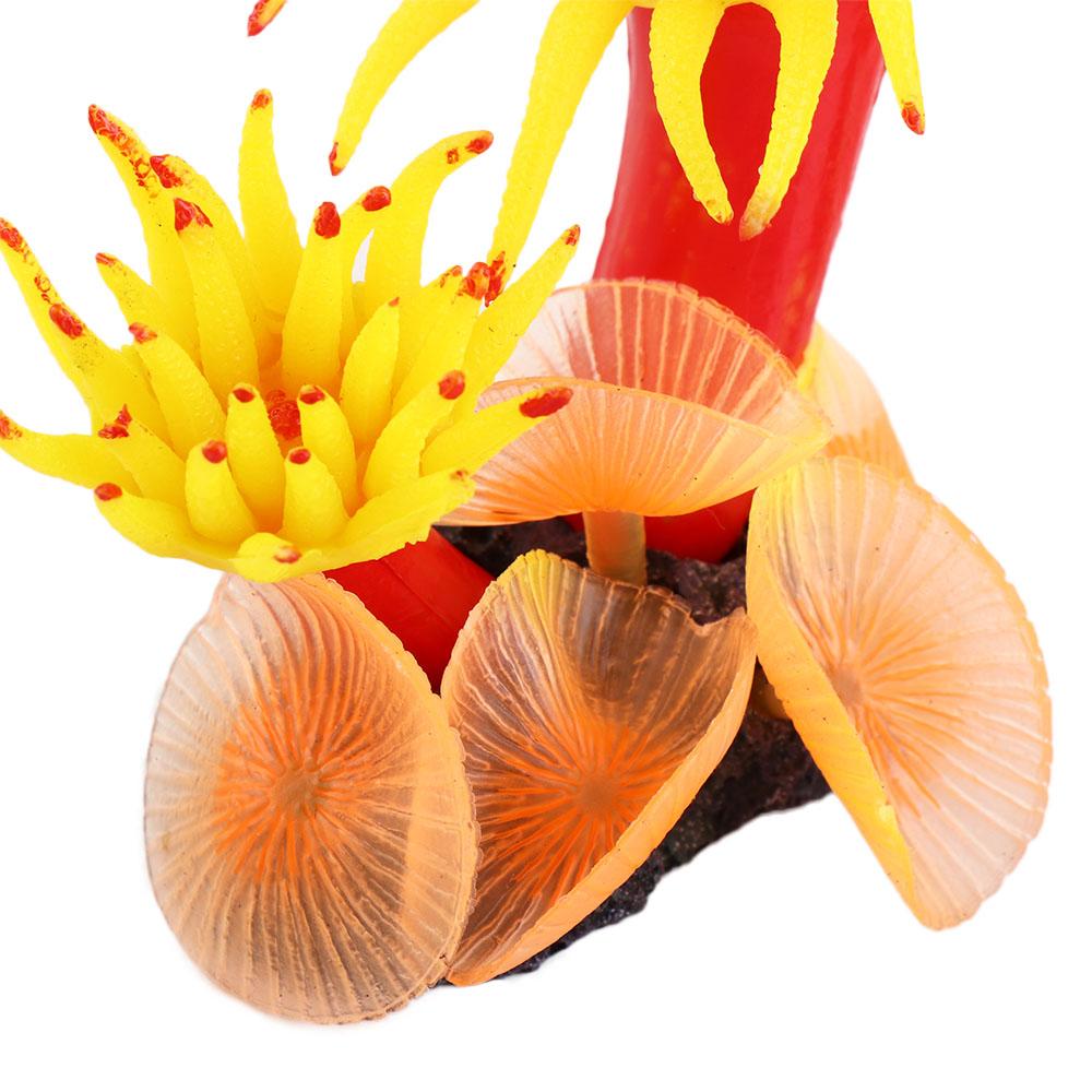 Colorful Aquarium Accessories Fish Tank Decoration Artificial Coral Fake Coral Coral Reef Stone