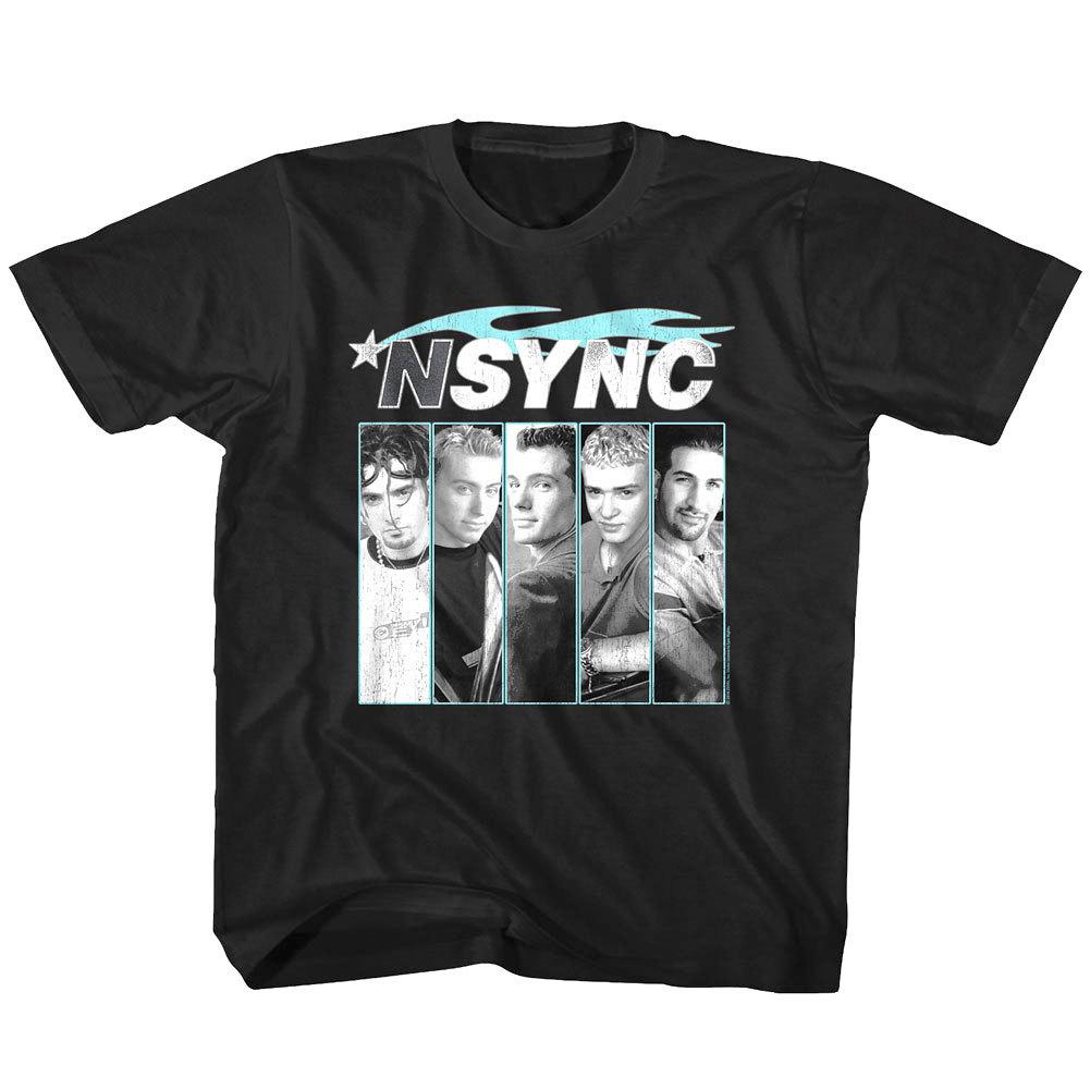NSYNC Justin Timberlake Self Titled Kids T Shirt Pop Album Cover Boys Girls Baby XXL
