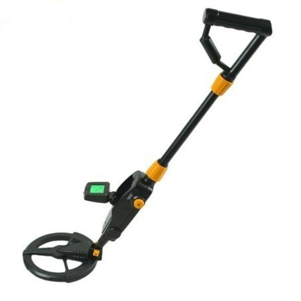 

Металлоискатель Золотоискатель Охотник за сокровищами Трекер Искатель Глубокий искатель с водонепроницаемой поисковой катушкой для детей Металлоискатель чёрный