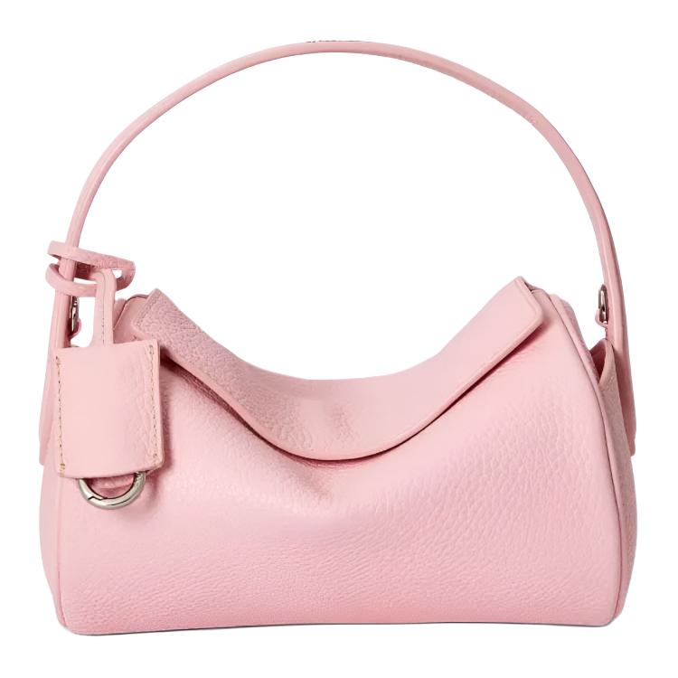 Polo Ralph Lauren Polo Play Brand Embossed Leather Tote Bag Small Women tote bags Pink WAPOBAG03920011