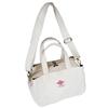 Holiday Shoulder Bag 18cm X X Canvas Tote Bag with Coaster A.M. Women's [Ivory/Size 25.5cm 14cm] (KB112)