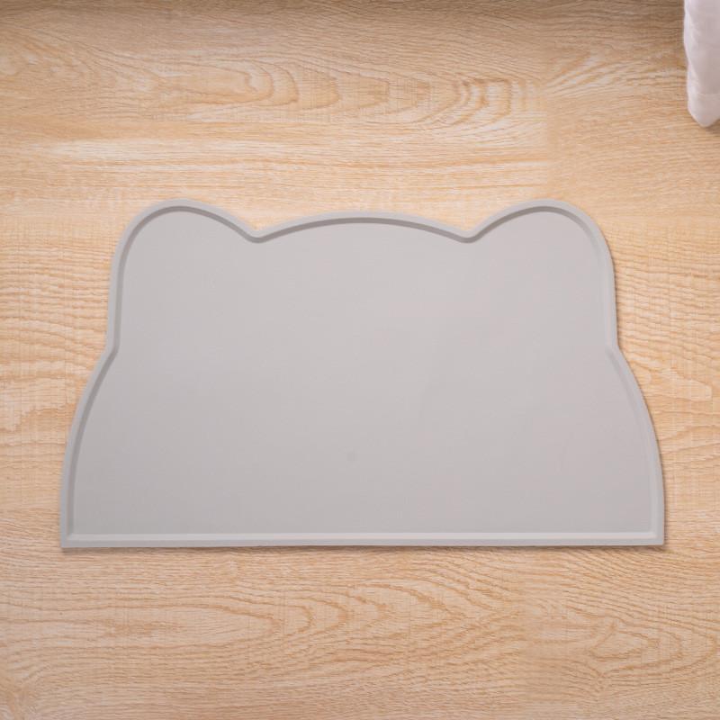 Cat Dog Silicone Pet Placemat With Antislip Waterproof Design For Cats And Small Pets