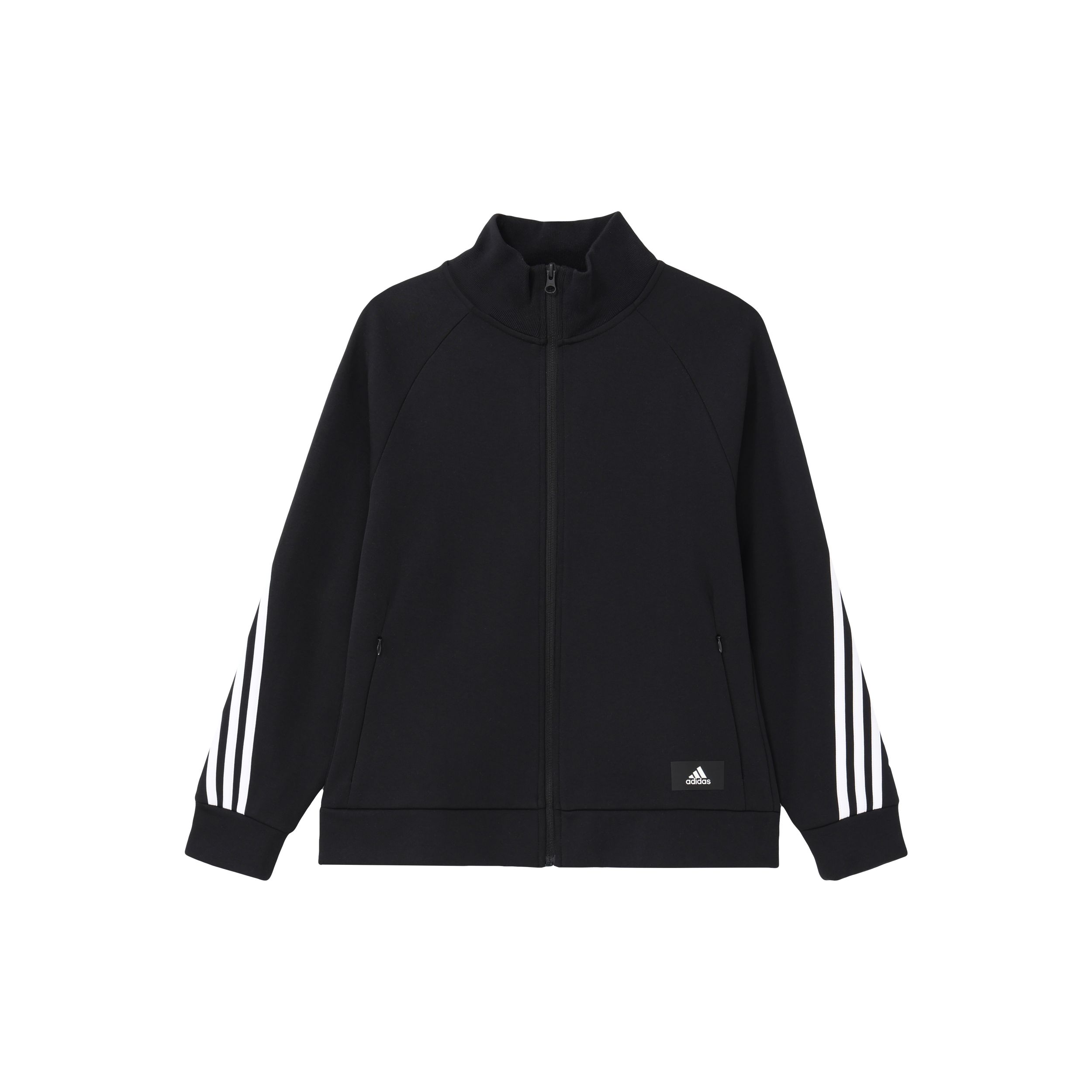 

Adidas W Fi 3S TT Retro Sports Style Striped Jacket Women Jacket Black H57298 XS