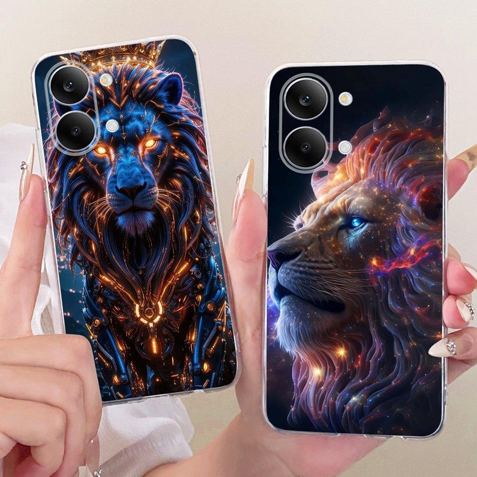 For Xiaomi Redmi Turbo 5 Max 2026 Cool Dragon Tiger Pattern Phone Case For Redmi Turbo5 5Max Soft Silicone TPU Cases Bumpers