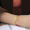 Náramky s kouzelným uzlem pro ženy nudo de bruja Nerezová ocel Amulet čarodějnictví Šťastné náramky Šperky lucky bhudda