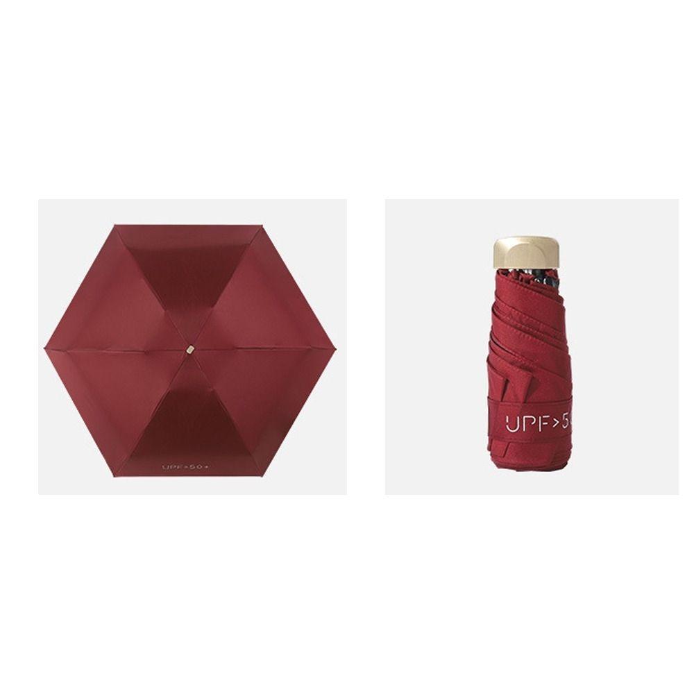 Anti-UV Mini Sun Protection Umbrella Mini Folding Sun Umbrella Outdoors