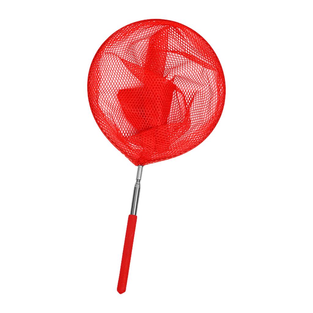 Kids Fishing Net Telescopic Stainless Handle Fish Landing Net for Safe Catching Freshwater Saltwater Fishing Equipment