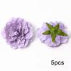 Purple Artificial Flowers Heads Silk Fake Flowers For Home Decor Party Wedding Decoration DIY Valentine's Day Gifts Accessories