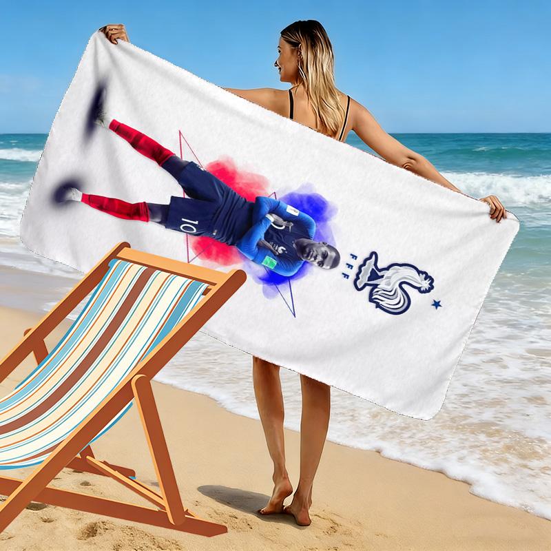 Lionel Messi: Football Legend beach towel Portable for travel Outdoor camping quick-drying swim towel Outdoor pool towel Absorbent bath towel