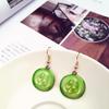 Korean Dongdaemun Creative Strawberry Stud Earrings