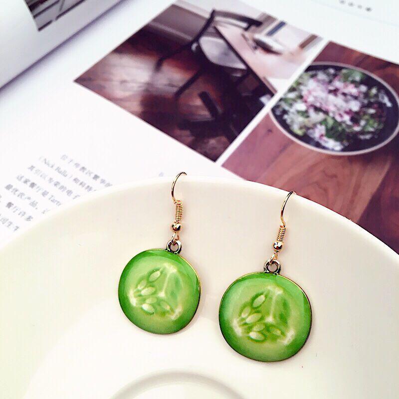Korean Dongdaemun Creative Strawberry Stud Earrings