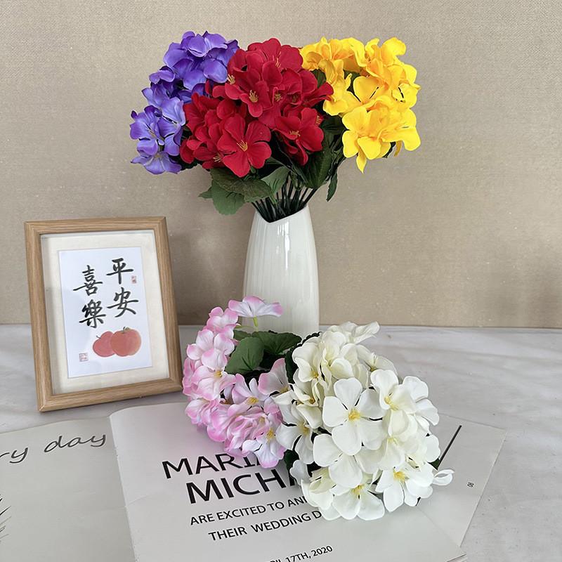 Begonia Artificial Flower Flower Wedding Hotel Restaurant Desktop Decoration