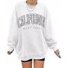 Women's Sweatshirt Sports Valentine's Day Couple Print Pullover Sweatshirt Pullover Long Sleeve Top Casual Sweatshirt Couple Sweatshirt