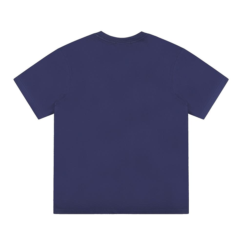 Ralph Lauren Summer Men's and Women's 100% Cotton Crew Neck T-Shirt with Tonal Pony & Number 3 Embroidery