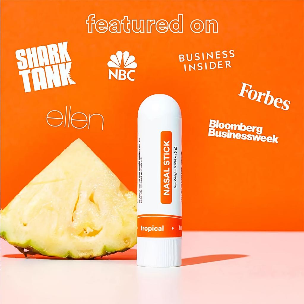 4 Portable Refreshing Breathing Nose Sticks, Fatigue Refreshing and Invigorating Nose Suction, Cooling Oil Mint Double-hole Nose Suction Sticks