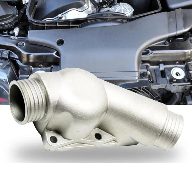 Aluminum Thermostat Housing Cover 11531722531 11531740437 055004N for E34 E36 323i Thermostat Cover with Gasket