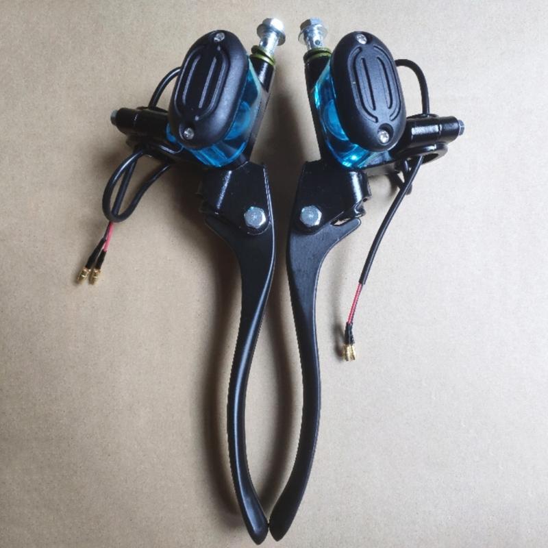 Upgraded Hydraulic Brake Pump Motorcycles Hydraulic Brake Pump Clutch Master Cylinder Lever Left/Right for Motorbike