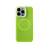 Liquid silicone is suitable for Apple 16 mobile phone case, jelly magnetic suction iPhone15promax skin-friendly all-inclusive protective case.