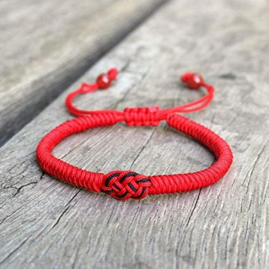 Matching Bracelets for Couples Best Friends Birthday Gifts for Her Him Soulmate Red String of Fate Relationships Bracelets for Boyfriend Girlfriend