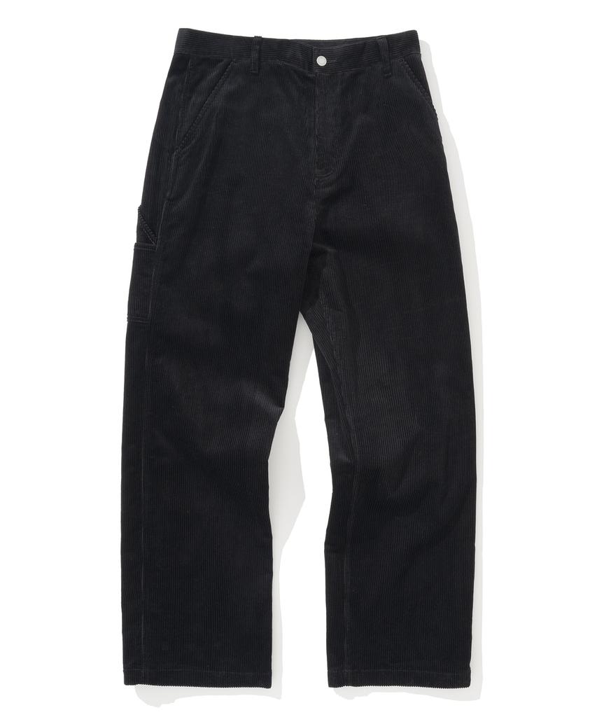 UNIFORM BRIDGE Ae Corduroy Carpenter Pants Black