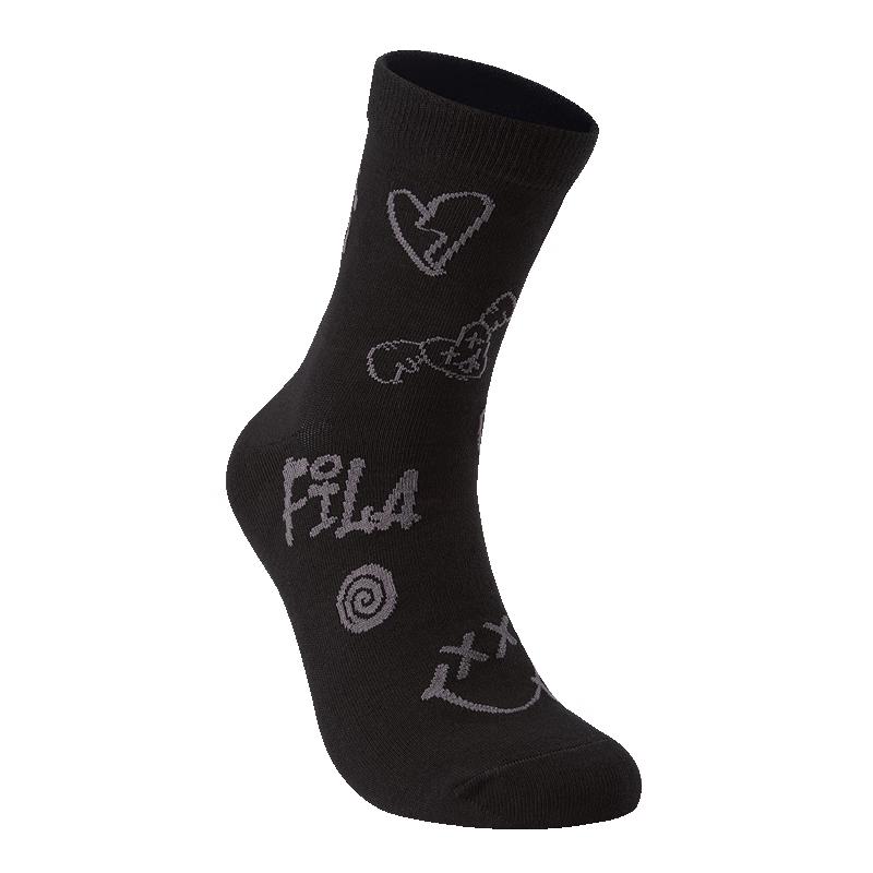 FILAFUSION Couple s Mid-Calf Sports Socks S