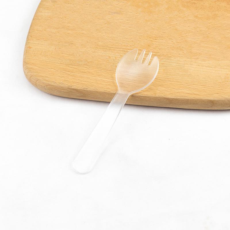 Individually Wrapped Plastic Cake & Dessert Cutlery Set: Spoons & Forks