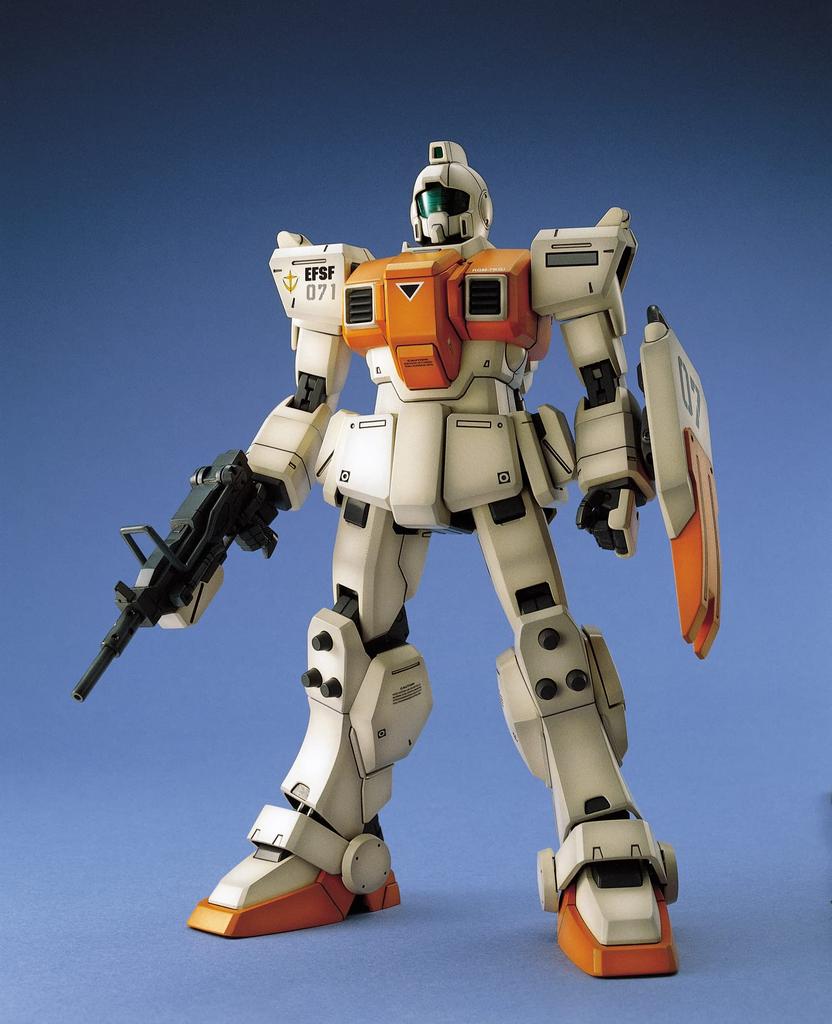 BANDAI SPIRITS MG Mobile Suit The 08th MS Team Ground Combat GM Scale Plastic Model Gundam 1/100 Pre-Colored