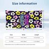 Floral 3 Theme Quick Dry Beach Towel Custom Name Text Print Large Sand Resistant Towel Beach Vacation