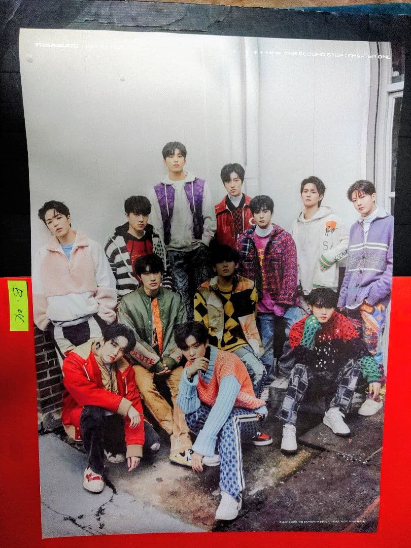 [USED] K-POP Idol Poster TREASURE Korean Idol