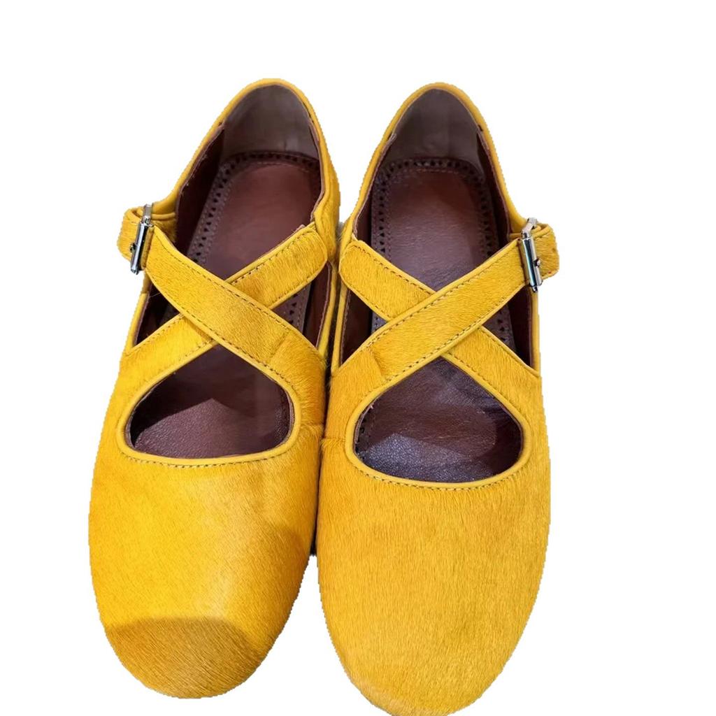 Retro Ballet Versatile Skinny Premium Soft-soled Mary Jane Shoes