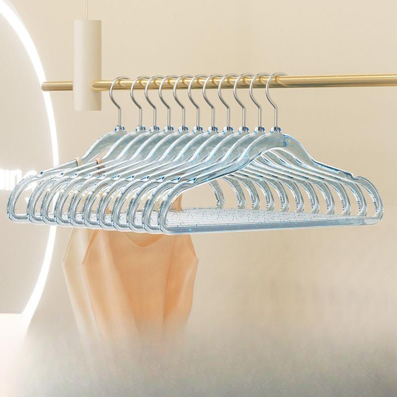 Hanger Household Clothes Drying Clothes Hanger Non-marking Anti-shoulder Corner Non-slip Plastic Student Dormitory Drying Rack