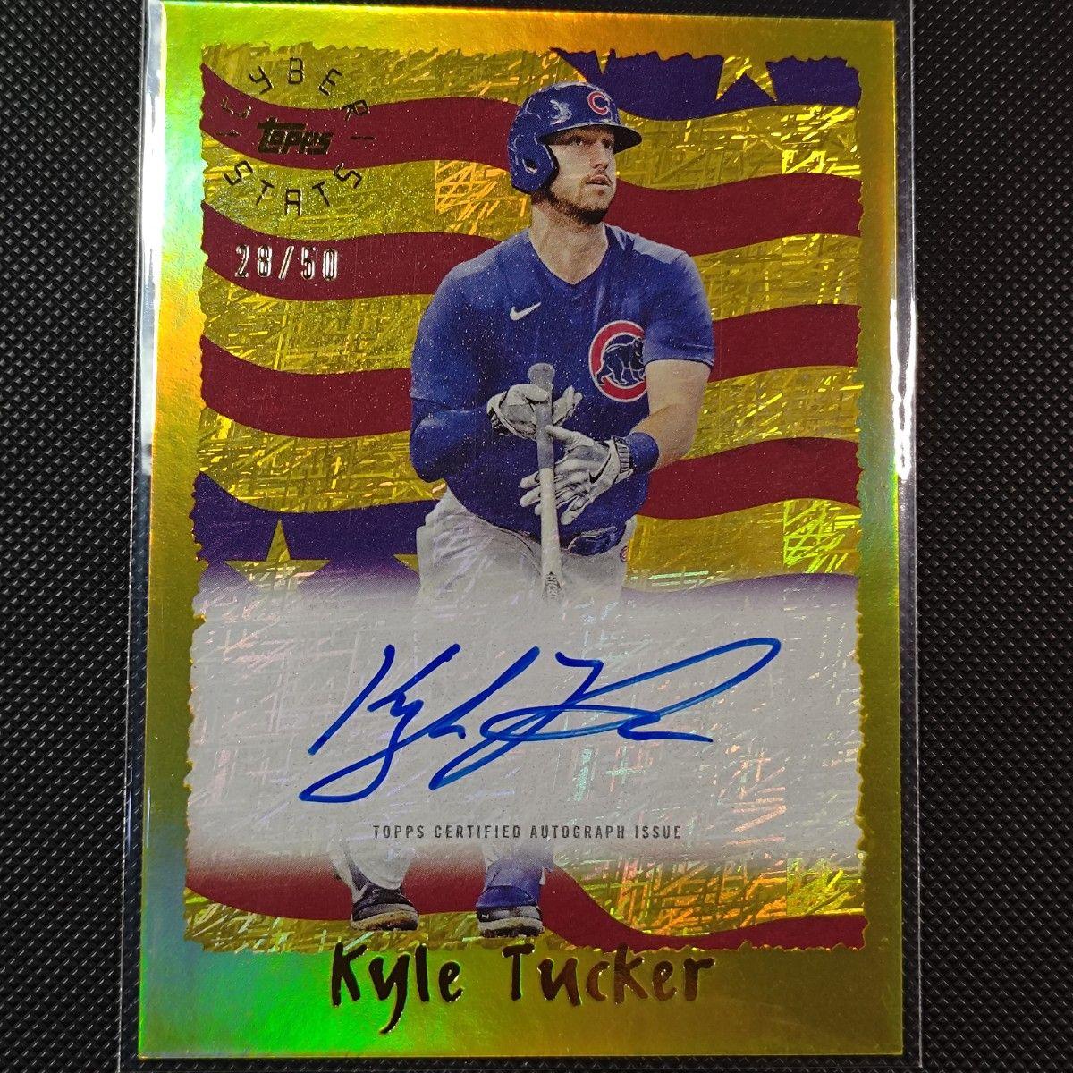 Used Topps archives 2025 MLB Kyle Tucker Tucker Autograph Auto /50