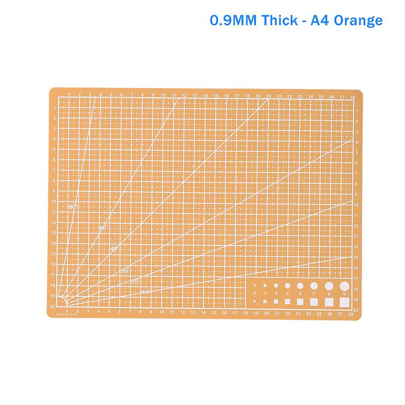 A4 A5 Solid Color Multi-Color Cutting Mat Sewing Mat Single-Sided Craft Pad Fabric Sewing And Making Cutting Board Diy Art Tool