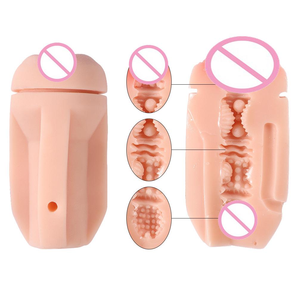 Realistische Bierflaschen-texturierte Pocket Pussy für Männer, Männlicher Masturbator Männliches Sexspielzeug, Masturbationsbecher Herren Stroker