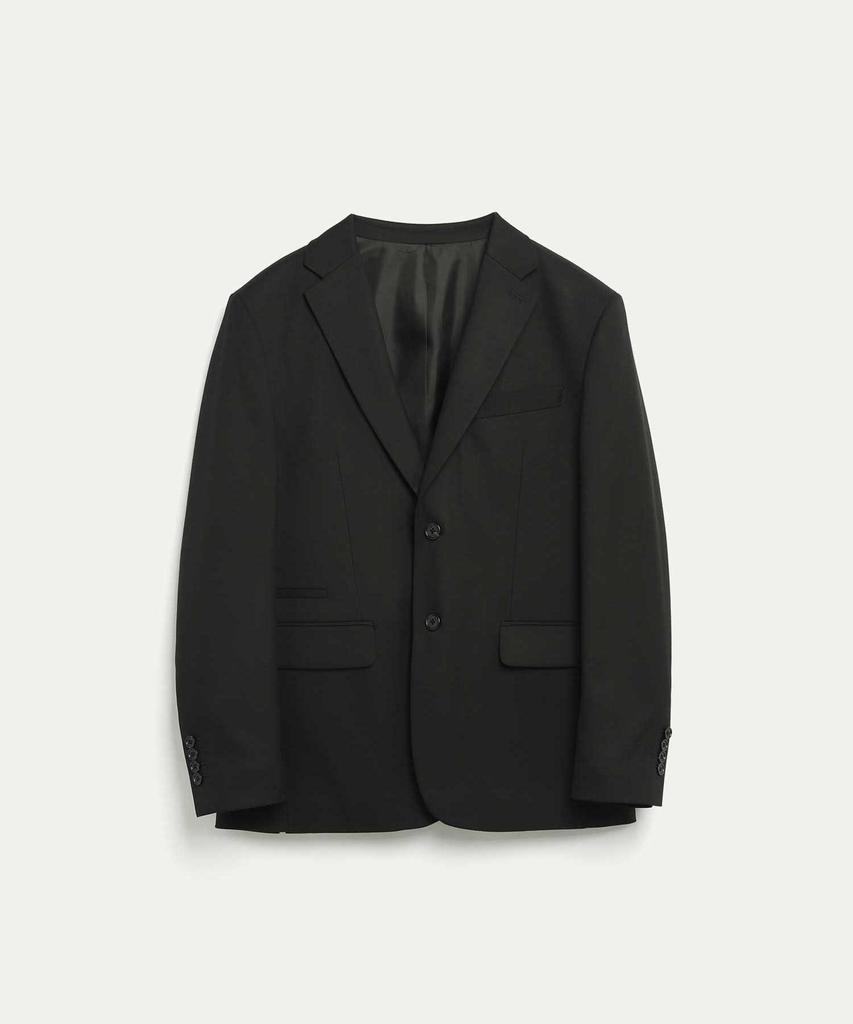 STCO Haus Unstructured Jacket Black (Basic Fit)_Csjuc01Hsb