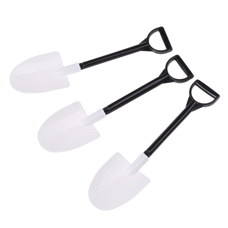 50Pcs/Bag Plastic Disposable Mini Shovel Spoon Potted Cake Ice Cream Garden Party Supply Gadget