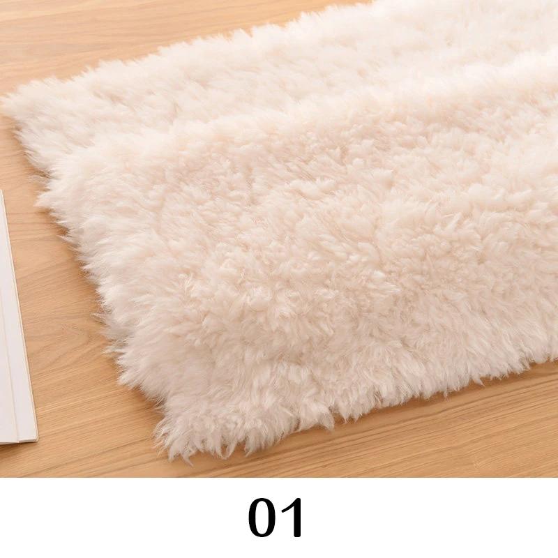 25x45cm Curly Plush Fabric Soft Hair Faux Fur Fabric Hand Make Cosplay Decorative Background Clothing Lining Bedding Cloth