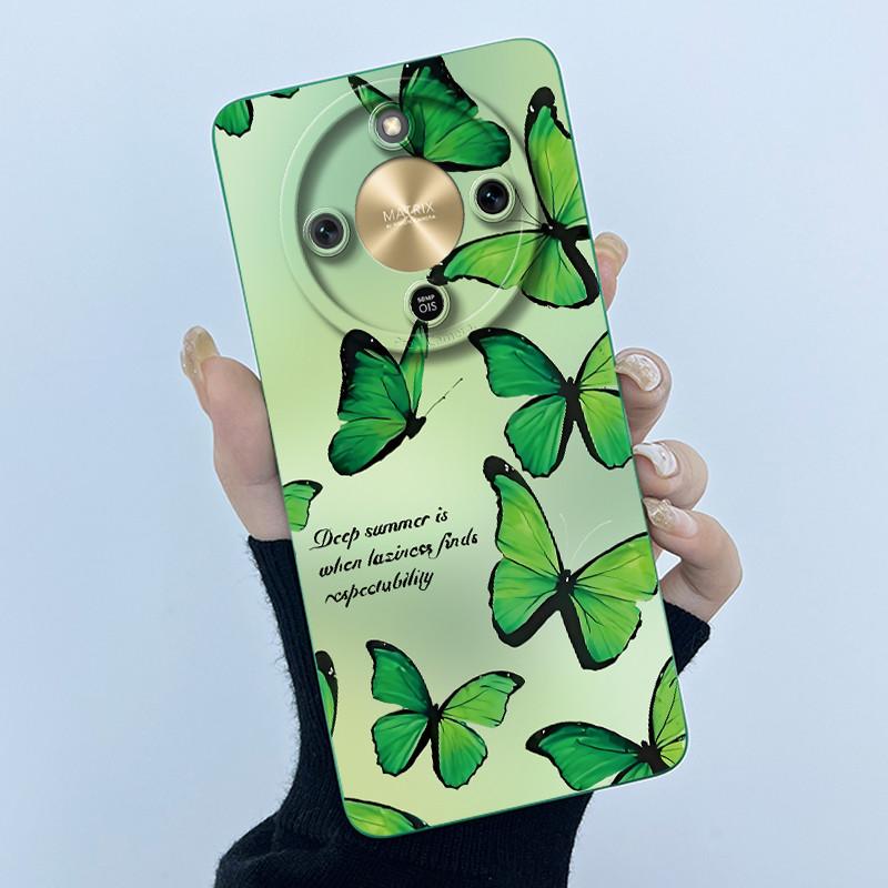 For Honor X9d 5G Case MTN-NX1 Fashion Simplicity Oil Painting Floral Silicone Soft Phone Casing New Design Shockproof Back Cover