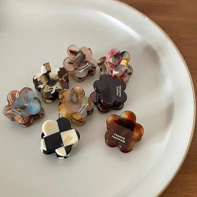 NEW Ponytail Shark Clip for Women Claw Clip Thick Hair Acetate Hair Claw Barrettes Mini Claw Clip Lovely Hair Accessories