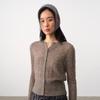 GREEN BELT Women's Slim Fit Alpaca Wool Blend Cardigan