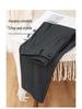 Lyocell Wool Women's High-Waist Slimming Black Harem Pants - Autumn 2025 Collection