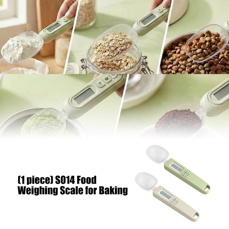 Digital Kitchen Scale For Baking With LCD Display And 7 Unit Conversion For Measuring Flour Sugar And Coffee