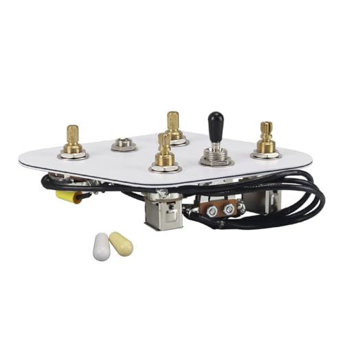 FLEOR SG Style 2T2V Pre-Wired Wiring Harness Kit - Includes 3-Way Switch & Push-Push Pot