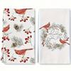 1pc/2pc/4pc/pack Christmas Scrub Sponge Creative Kitchen Dish Cloth Festive Cleaning Decor for Home & Table Kitchen Dish Towel Xmas Cleaning Supplies