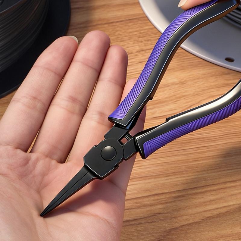 High Hardness Flat Nose Plier 3D Printing Support Removal Pliers Ergonomic Grip For Safe And Efficient Model Detailing