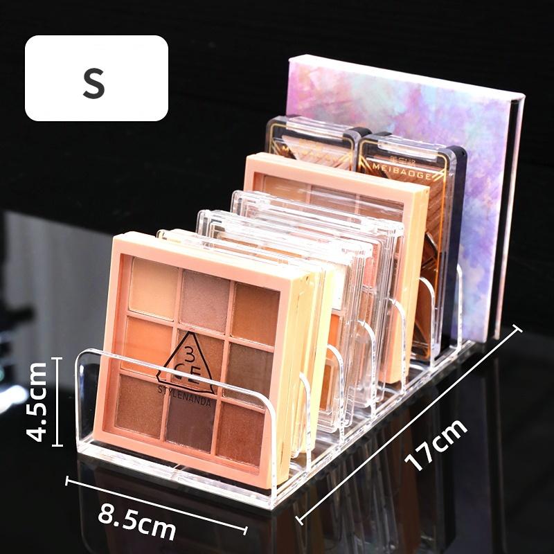 Eyeshadow Palette Organizer Eyepowder Storage Tray Cosmetics Rack Makeup Tools Compartment Holder for Women Makeup Organizer