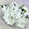 Elegant Hydrangea Artificial Flower Set With Silk Fabric For Home Decor And Wedding Arrangements