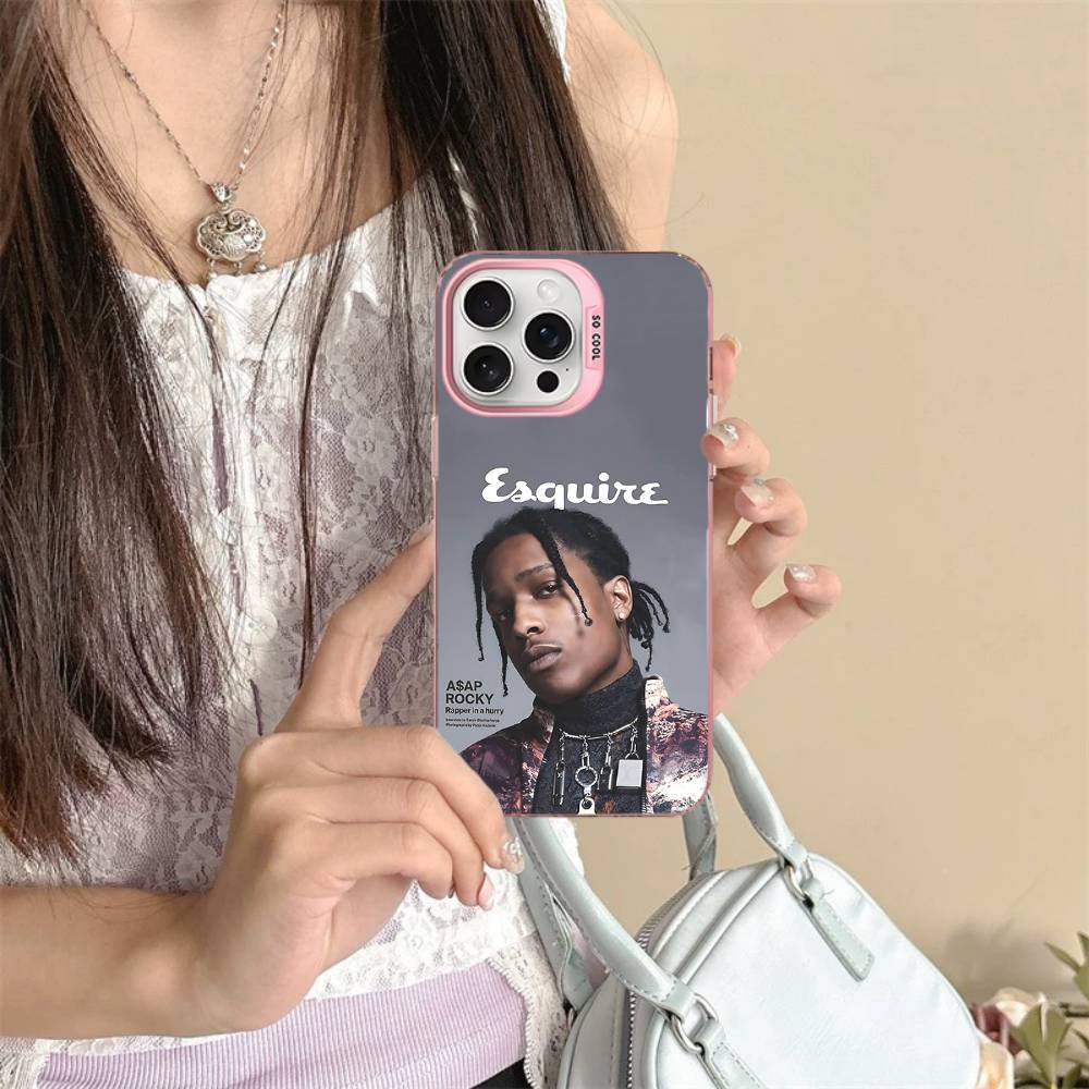 Hip Hop Rapper Asap-Rocky For IPhone 17 16 15 14 13 12 11 Pro Max Plus Matte Color Back Phone Cover